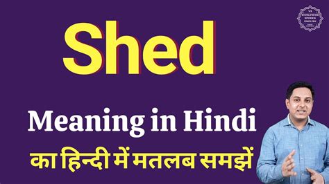 trees shed their leaves meaning in hindi|shed meaning in english.